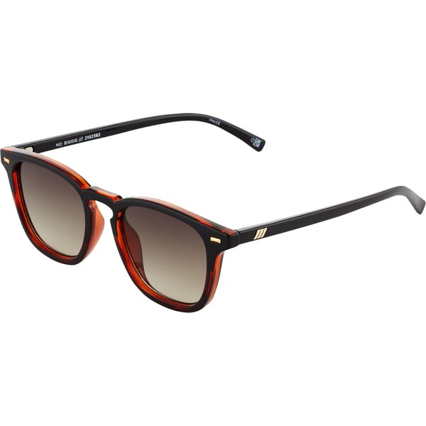 LE SPECS Slnečné okuliare No Biggie koňaková / zlatá / čierna 27397653