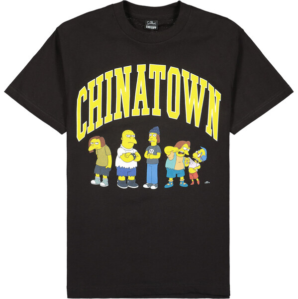 The Simpsons X Chinatown Market Ha Ha Arc T-Shirt Black - Pánske - 66355617