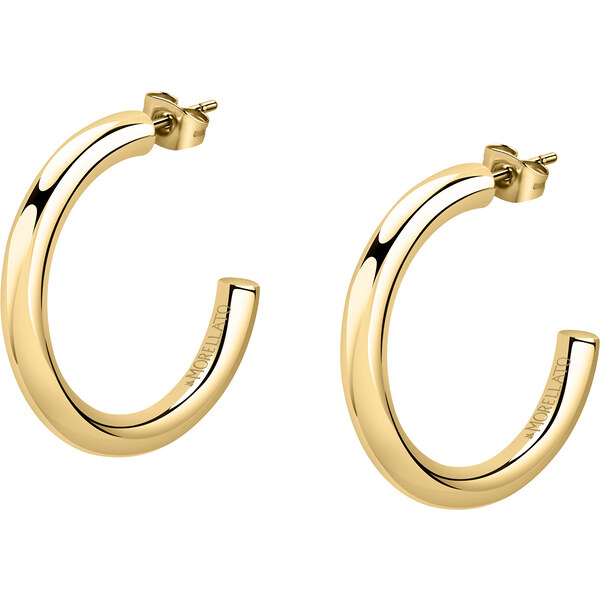 Morellato Minimalistické pozlátené náušnice kruhy Creole SAUP11 66583135