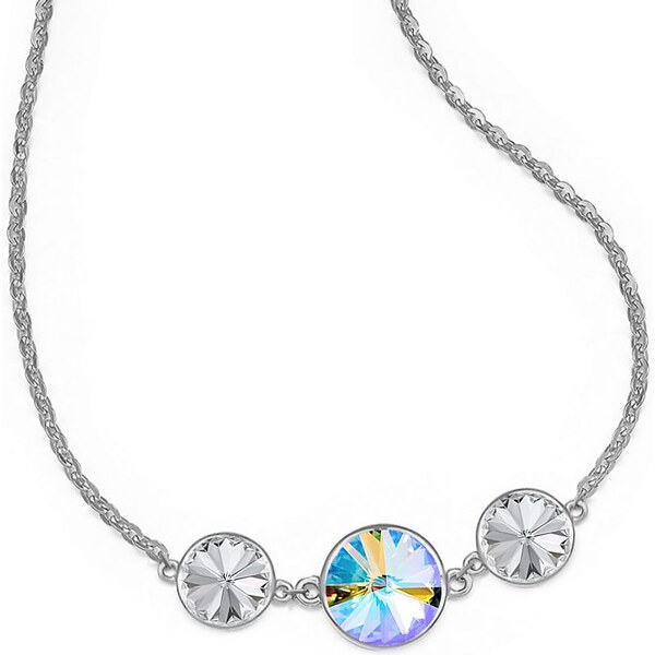 SWAROVSKI Elements Swarovski e. jemný náhrdelník Ambrosia, chameleon 27477323