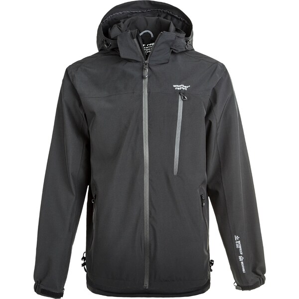 Weather Report Outdoorová bunda Delton sivá / čierna / biela 66958999