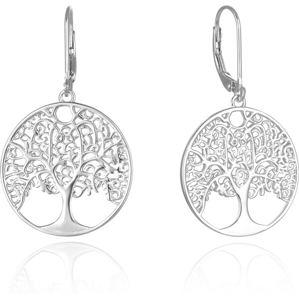 Beneto Strieborné náušnice Strom života AGUC2708 66588741