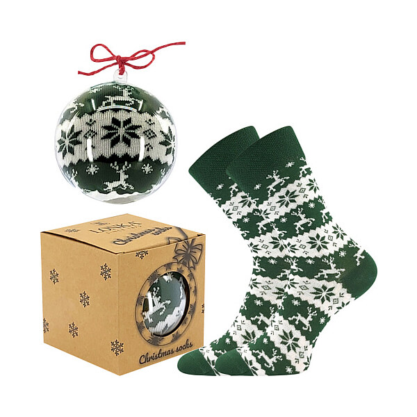 ELFI darčekové vianočné ponožky Lonka Zelená 42-45 1 pár 28204752