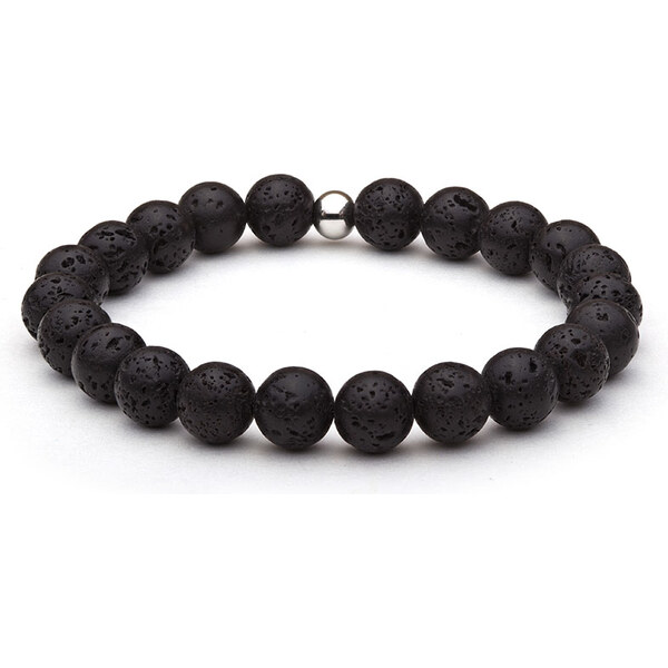 BudNej Minerálny náramok LÁVOVÝ KAMEŇ MN1080 35941988