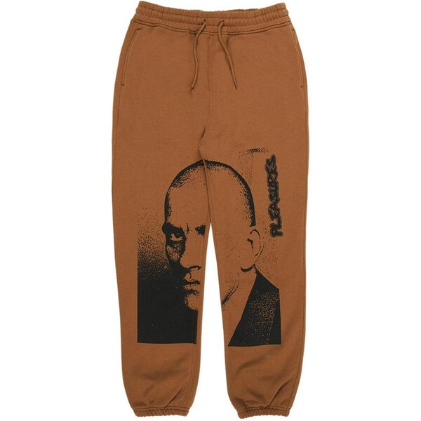 Pleasures Brown Backbone Sweatpants Brown - Pánske - Nohavice 66355663