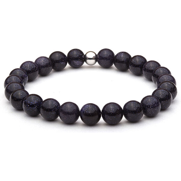 BudNej Minerálny náramok MODRÝ ŽIVEC MN1083 35941991