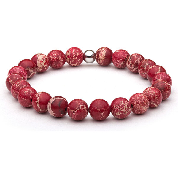 BudNej Minerálny náramok JASPIS REGALIT MN1087 35941995