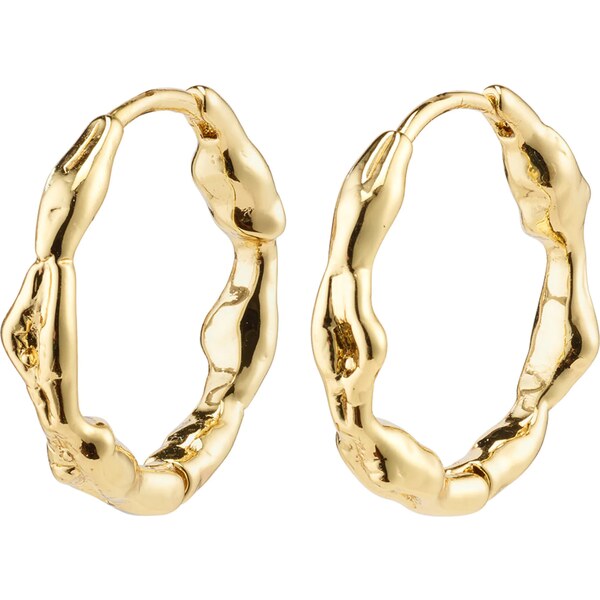 Pilgrim Náušnice Zion zlatá 27566958