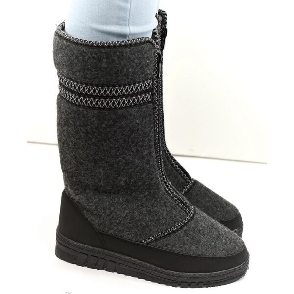 JOHN-C Dámske tmavosivé kapce CARLA 27568553