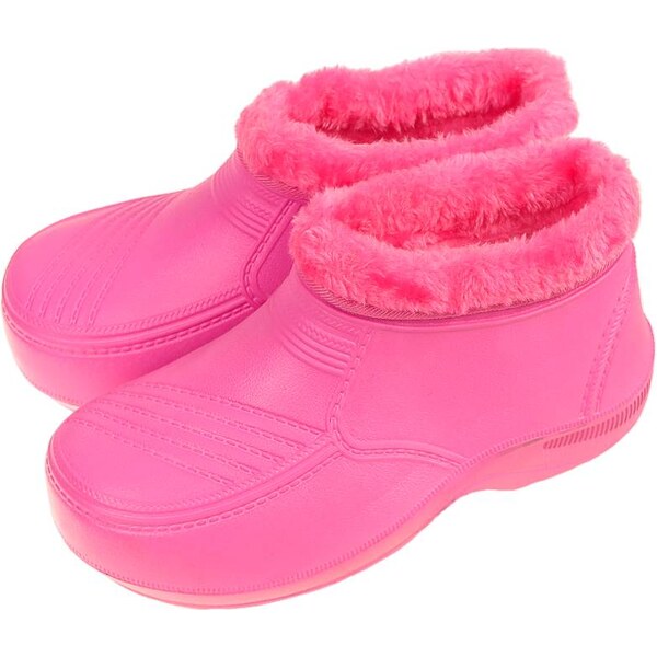 Dámske galoše zateplené ružové 27607482