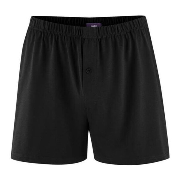 Glara Pánske jednofarebné trenírky z biobavlny 28682777