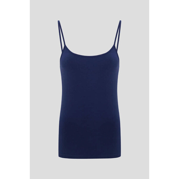 Glara Dámske konopné tielko jednoduchého strihu 27621951