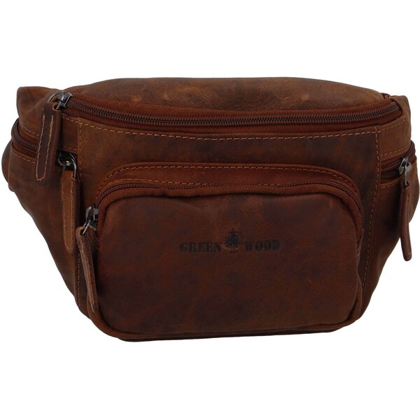 Pánska kožená ľadvinka Greenwood Terras - hnedá 47749930