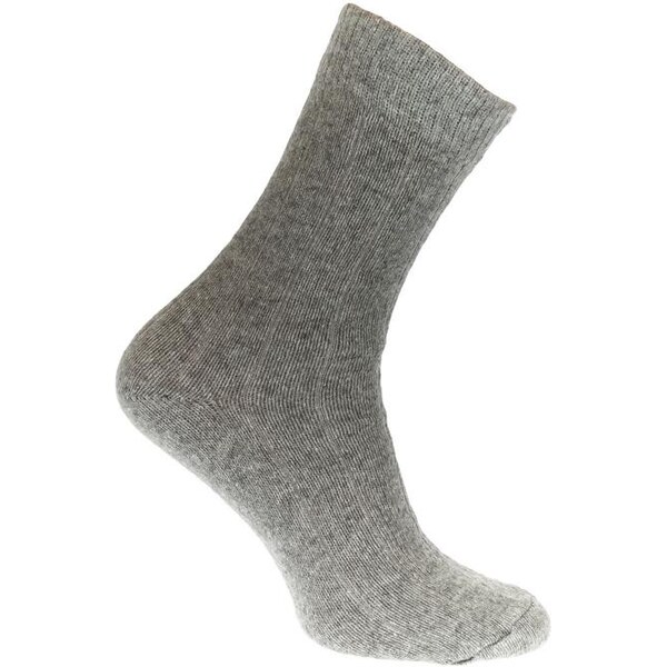 JOHN-C Dámske luxusné sivé vlnené ponožky GOAT 27692178