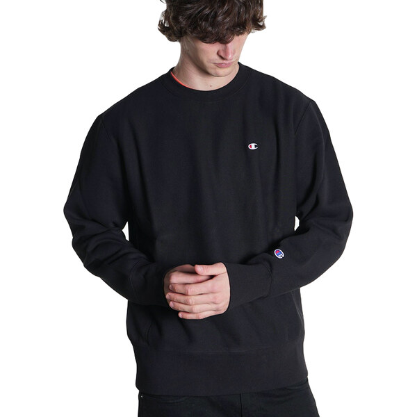 Champion Crewneck Sweatshirt - Pánske - Mikina Champion - Čierne - 66355771