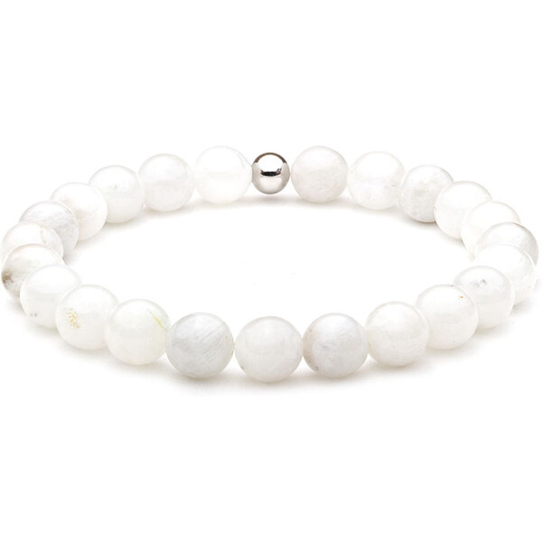 BudNej Minerálny náramok MESAČNÝ KAMEŇ AAA kvalita MN1098 35942015