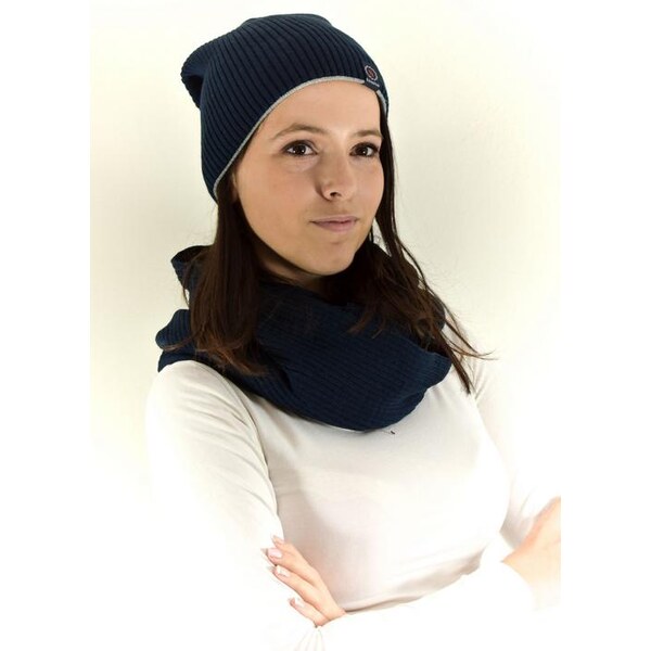 JOHN-C Tmavomodrá čiapka a tunel 27730266