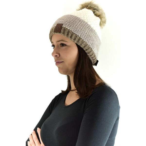 JOHN-C Bielo-ružová čiapka TEA 27730284