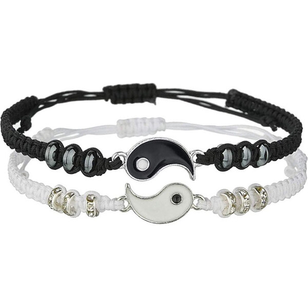 BudNej Náramky pre páry YIN a YANG MN3060 35942037