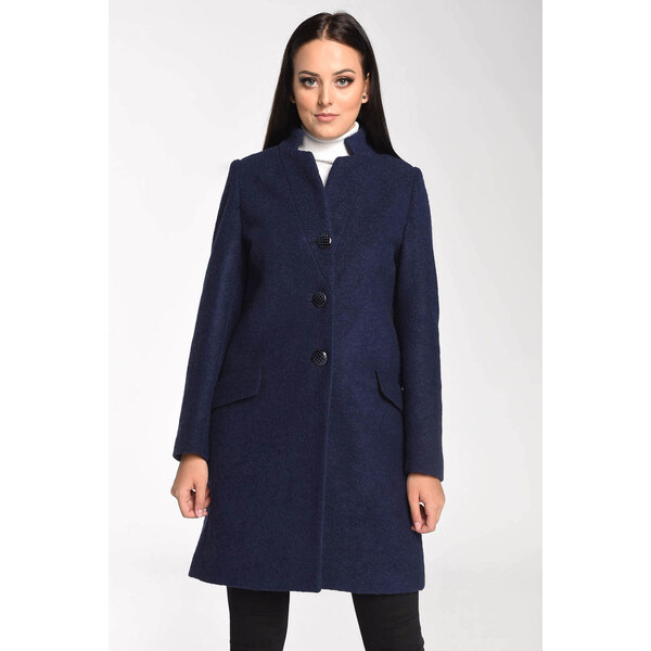 Glara Dámsky vlnený kabát na prechodné obdobie 27747448