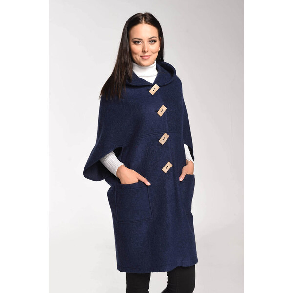 Glara Originálny kabátik z varenej vlny 27747456