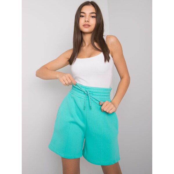 BASIC Feel Good Shorts-RV-SN-6992-1.84-Turquoise 64688152