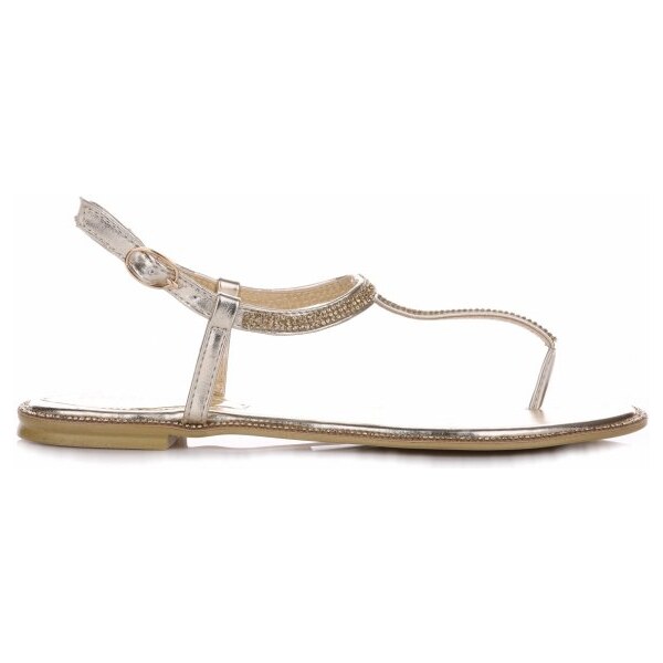 dámske sandálky Kerline zlatá AS144CZ 27610810