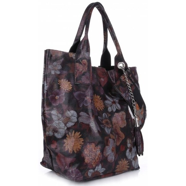 Kožené kabelka shopper bag Vittoria Gotti multikolor 8298 64502418