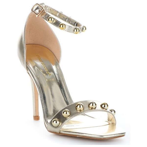 dámske ihlové lodičky Ideal Shoes zlatá GH-2752 27611303