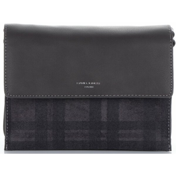 Dámska kabelka listonoška David Jones šedá CM4002 27611508