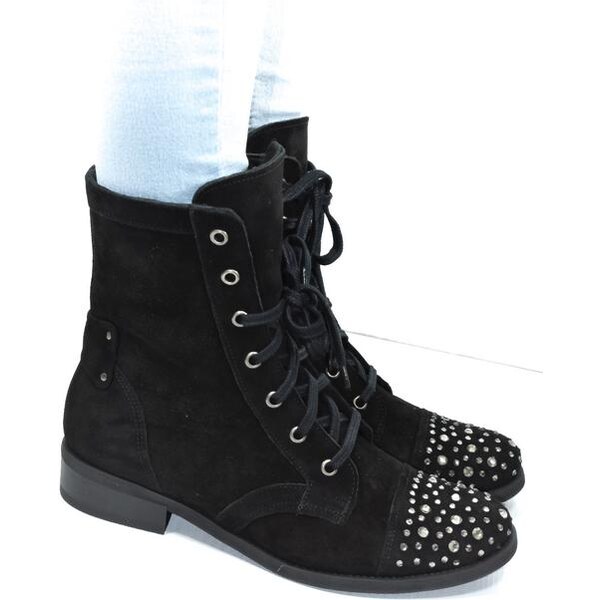 LEON Dámske kožené čierne čižmy DAMISS 27756804