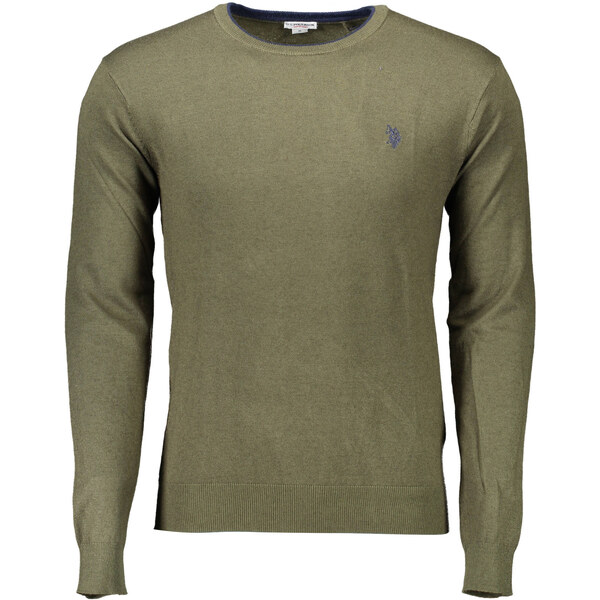 US Polo Assn Zelený pánsky sveter US Polo 64703094