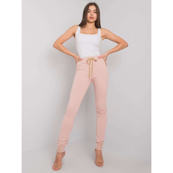RELEVANCE Sweatpants-RV-DR-5980.12-light pink 64683199