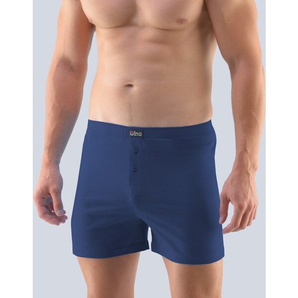 Bavlnené voľné trenky v tmavomodrej farbe 37641496