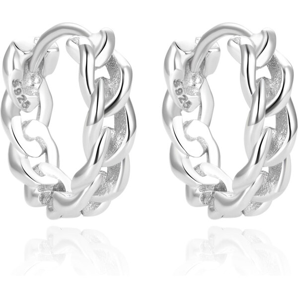 Beneto Originálne kruhové náušnice zo striebra AGUC2121L 66583948