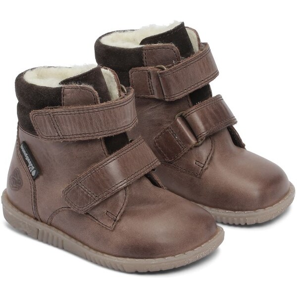 Bundgaard detské zimné kožené topánky zateplené ovčou vlnou - Rabbit 46771265