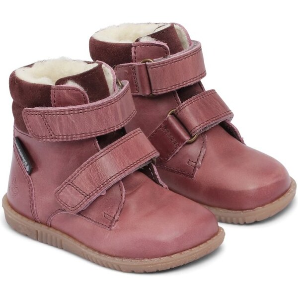 Bundgaard detské zimné kožené topánky zateplené ovčou vlnou - Rabbit 46771266