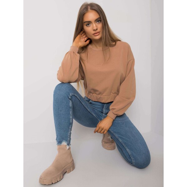 BASIC Feel Good Sweatshirt-RV-BL-7252.31P-camel 64791964