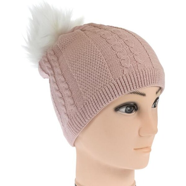 JOHN-C Ružová čiapka MAISIE 27929204