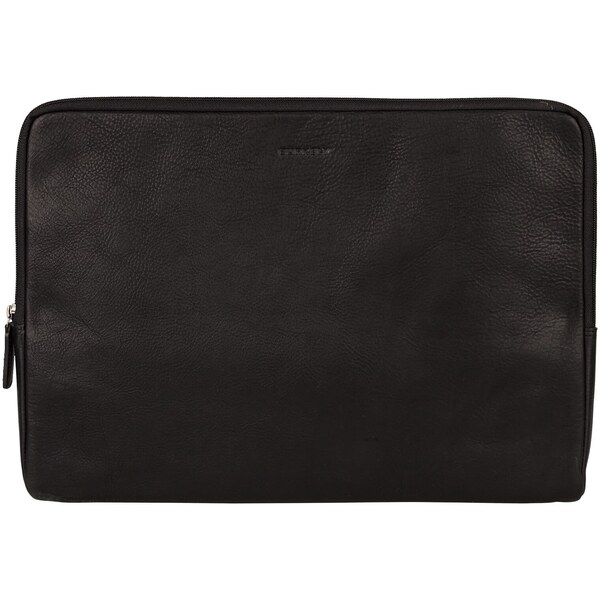 Kožený obal na notebook 15,6 Burkely Gast - čierna 27966133