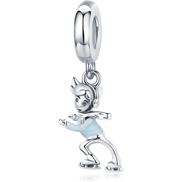 Emporial strieborný prívesok Chlapec na korčuliach 55603899