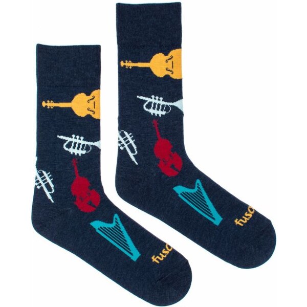 Fusakle ponožky Orchestra Farba: Modrá, Veľkosť: 39-42 64346771