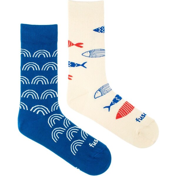 Fusakle ponožky Rybana Farba: Béžová, Veľkosť: 43-46 64346777