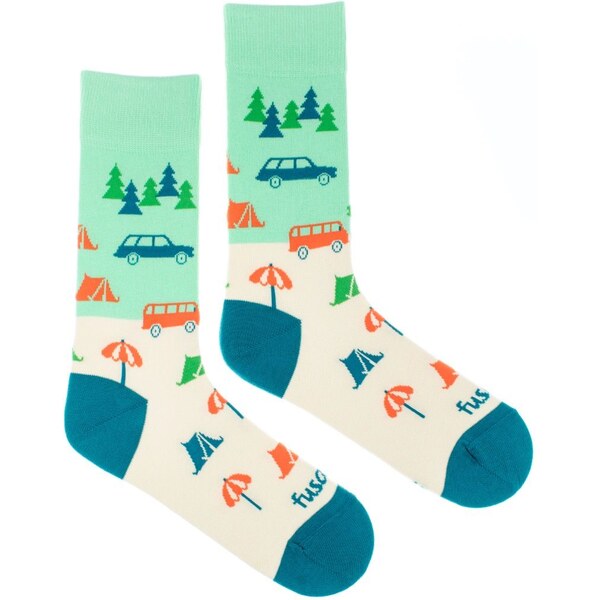 Fusakle ponožky Stanovačka Farba: Béžová, Veľkosť: 43-46 64346781