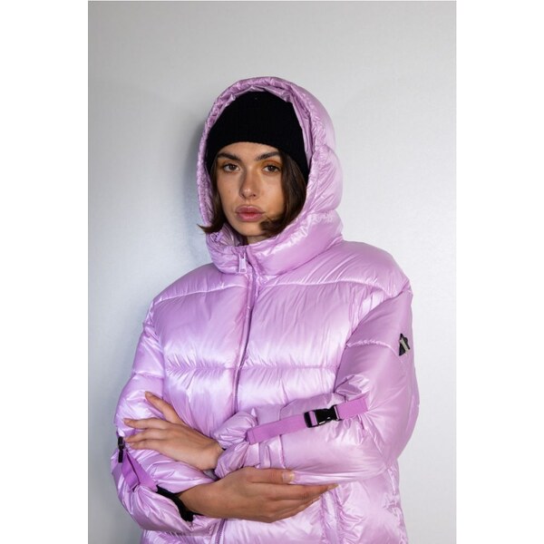 Jayloucy PRIYA Ružová zimná bunda 28007383