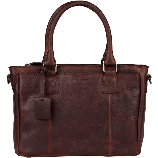 Dámska kožená kabelka Burkely Kalena - tmavo hnedá 28028479