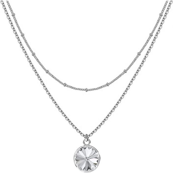 SWAROVSKI Elements Swarovski e. dámsky dvojitý náhrdelník Rondo 28029840