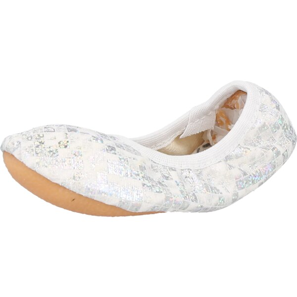 BECK Papuče Glamour šampanské / striebornosivá / šedobiela 54441443