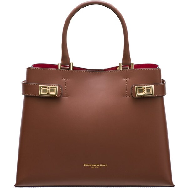 Glamorous by GLAM Dámska exkluzívna kabelka so zlatými detailmi - 28186904