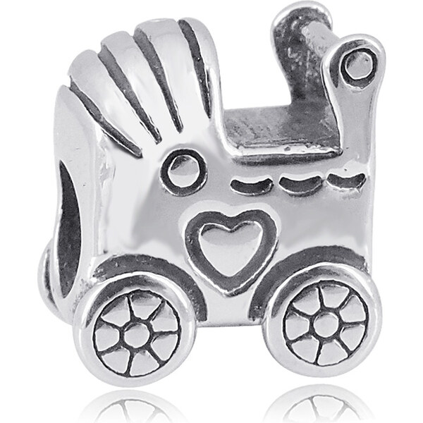 Lindas Jewelry Prívesok Kočík chirurgická oceľ IP011 28195079